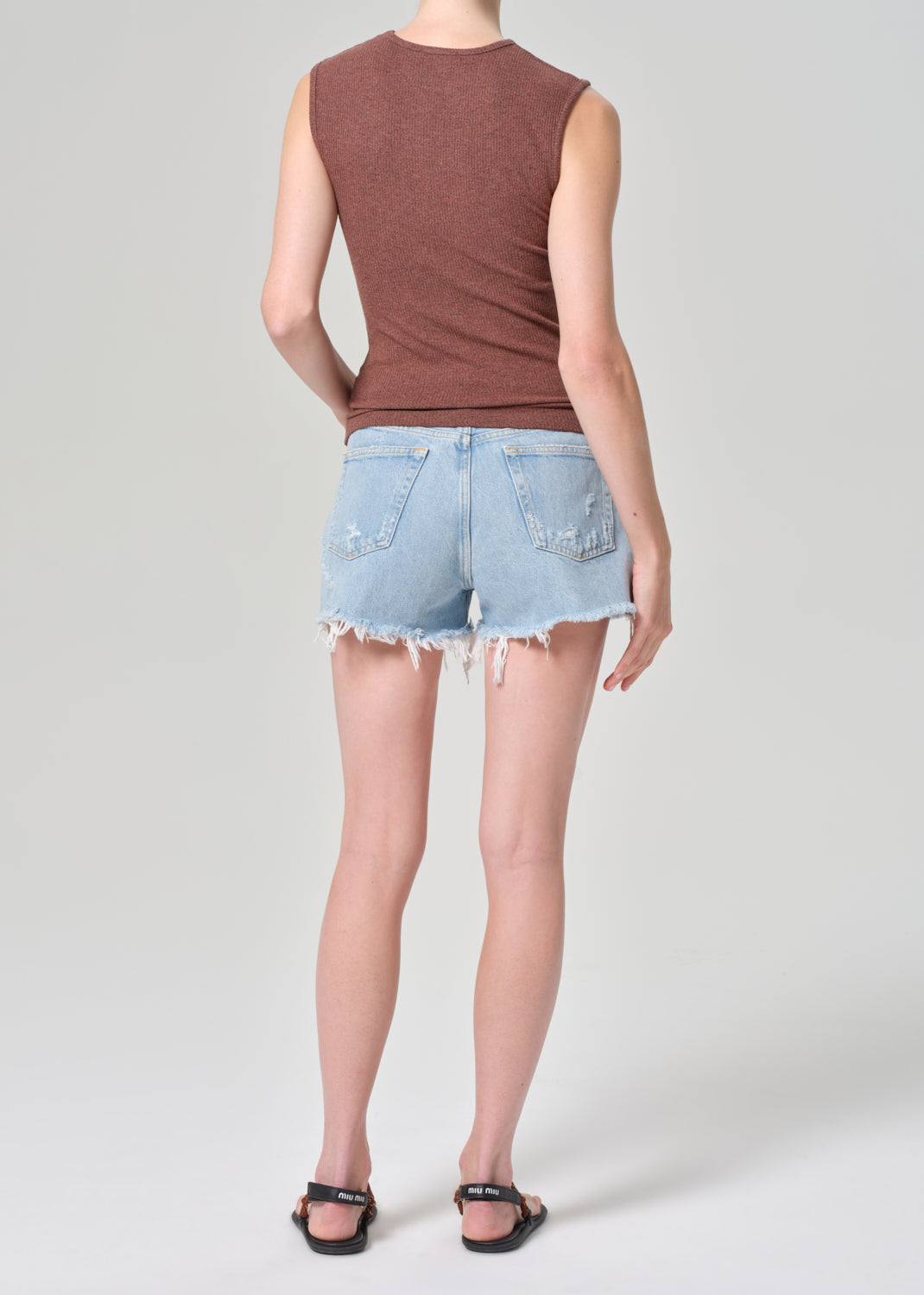Parker Vintage Cut Off Short in Swapmeet back
