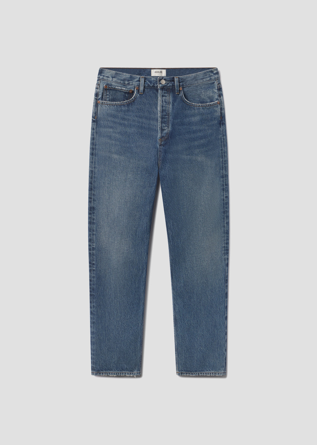 90S Jean Mid Rise Loose Fit in Essence flat