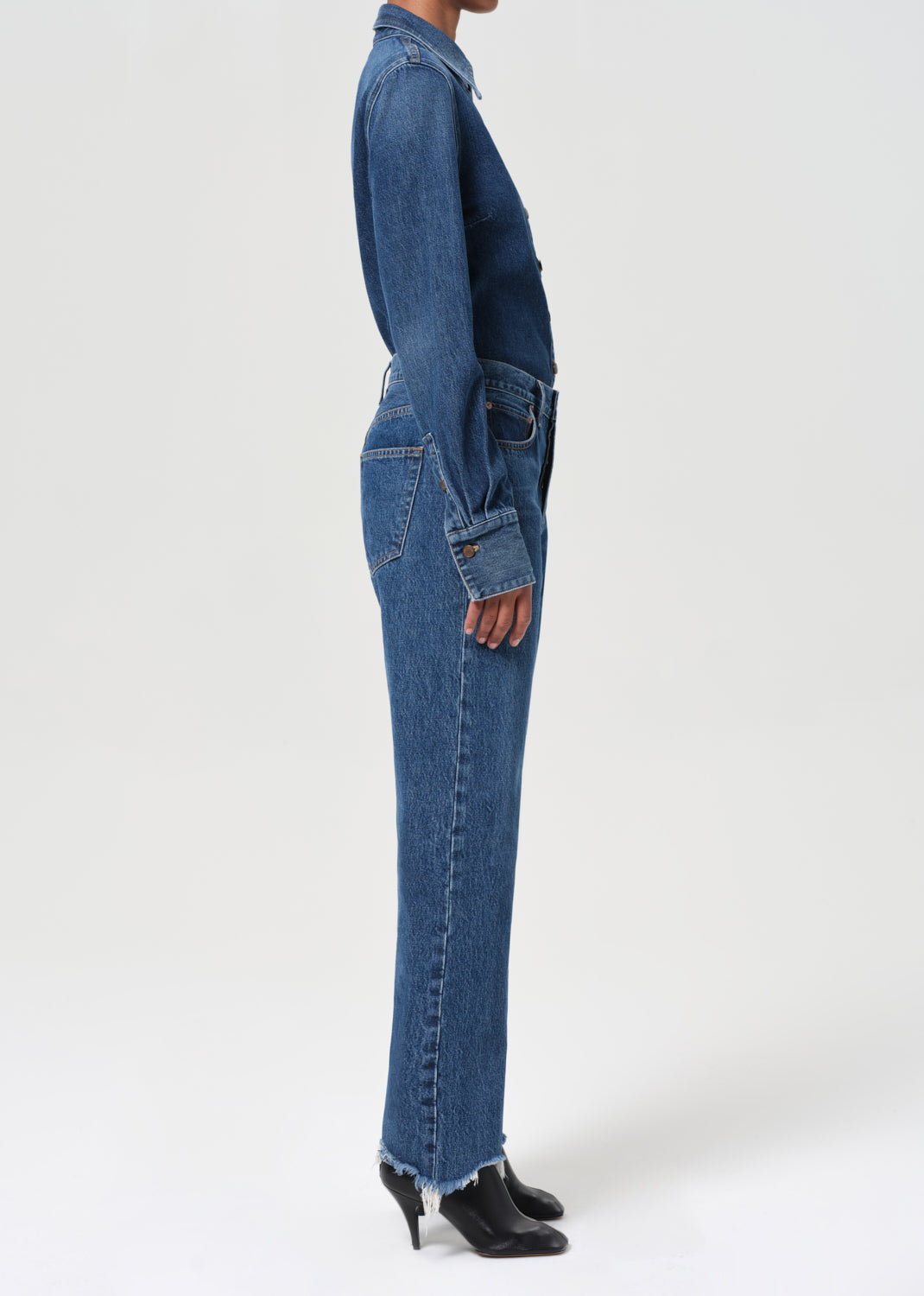 90's Mid Rise Straight in Fountain Side