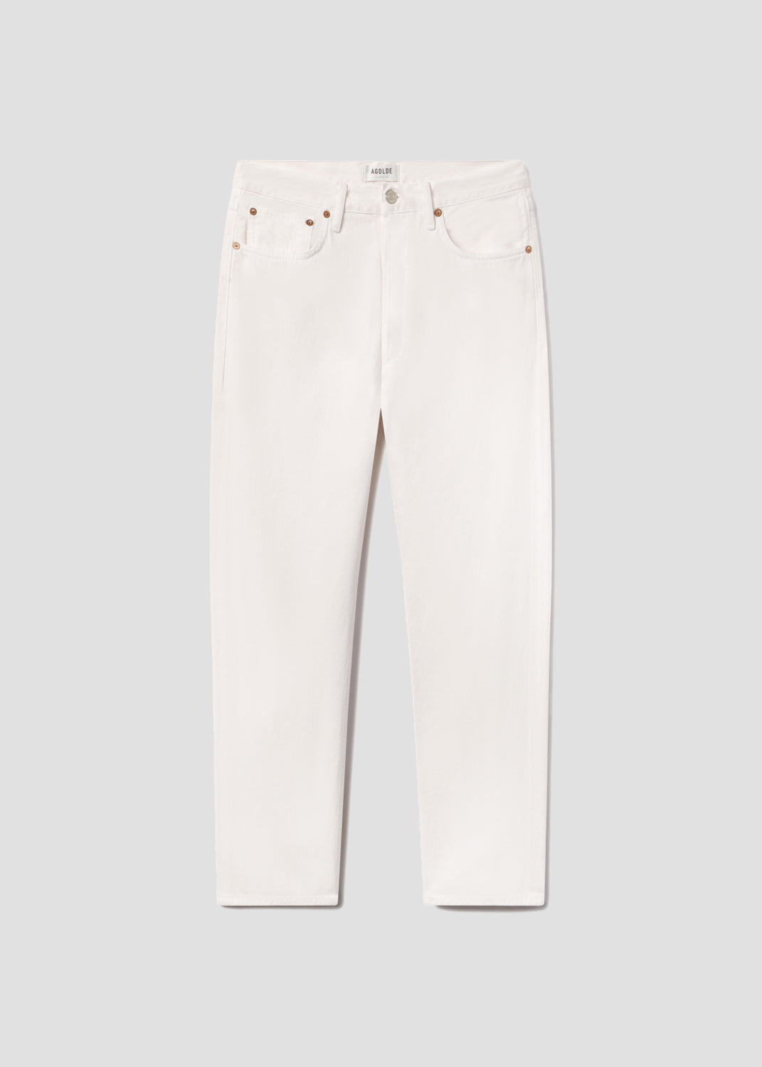 90S Jean Mid Rise Loose Fit in Fortune Cookie flat