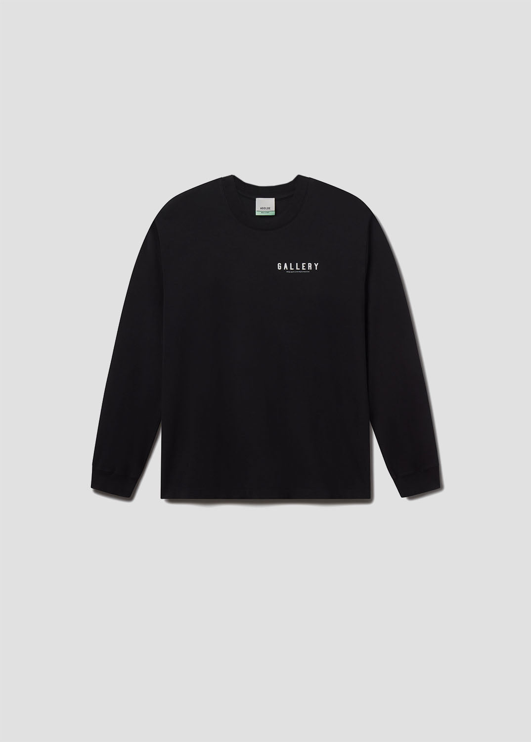 AGOLDE / RSVP Gallery L/S Tee in Black / White