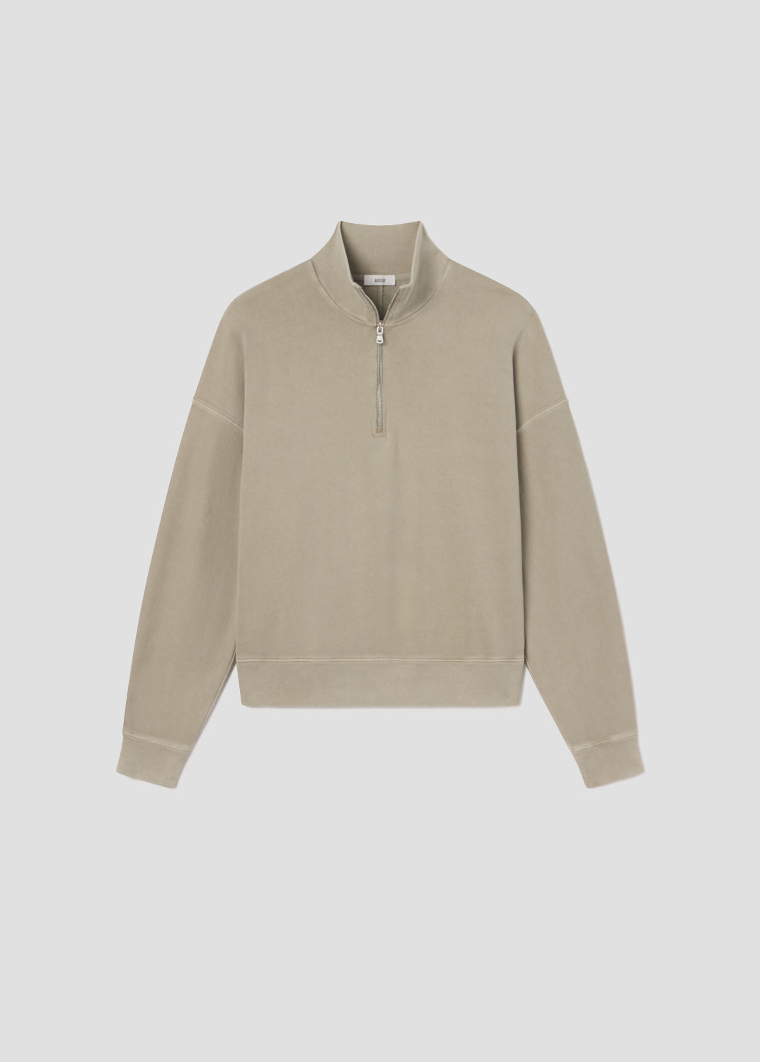 トップス jent louis Side zip Damaged knit Half-Zip Melange Knit Style: 30-800173US - LINDBERGH