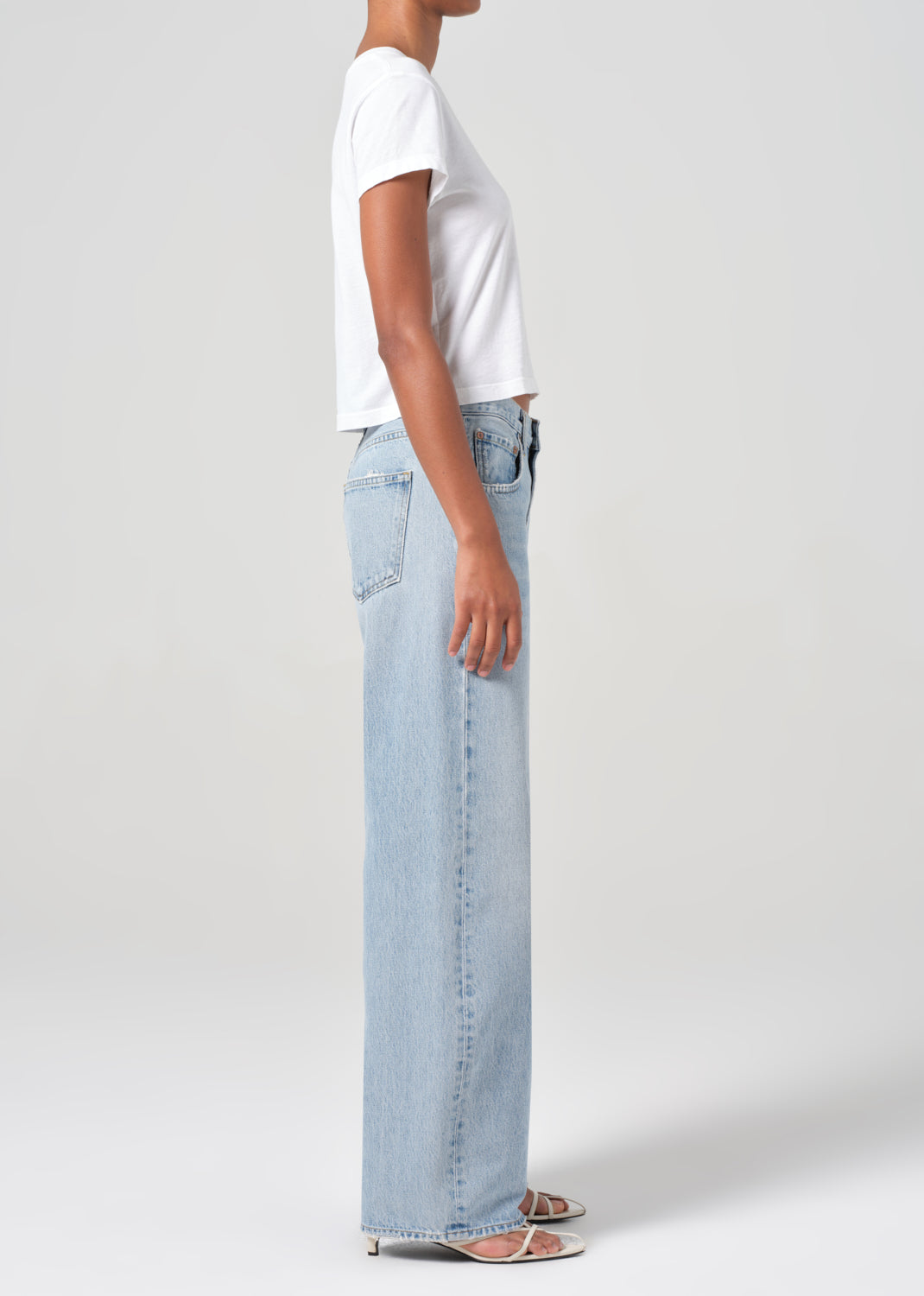 Low Curve Jean in Force side