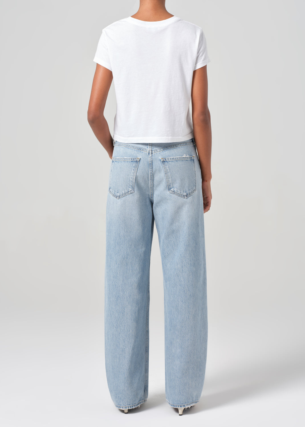 Low Curve Jean in Force back