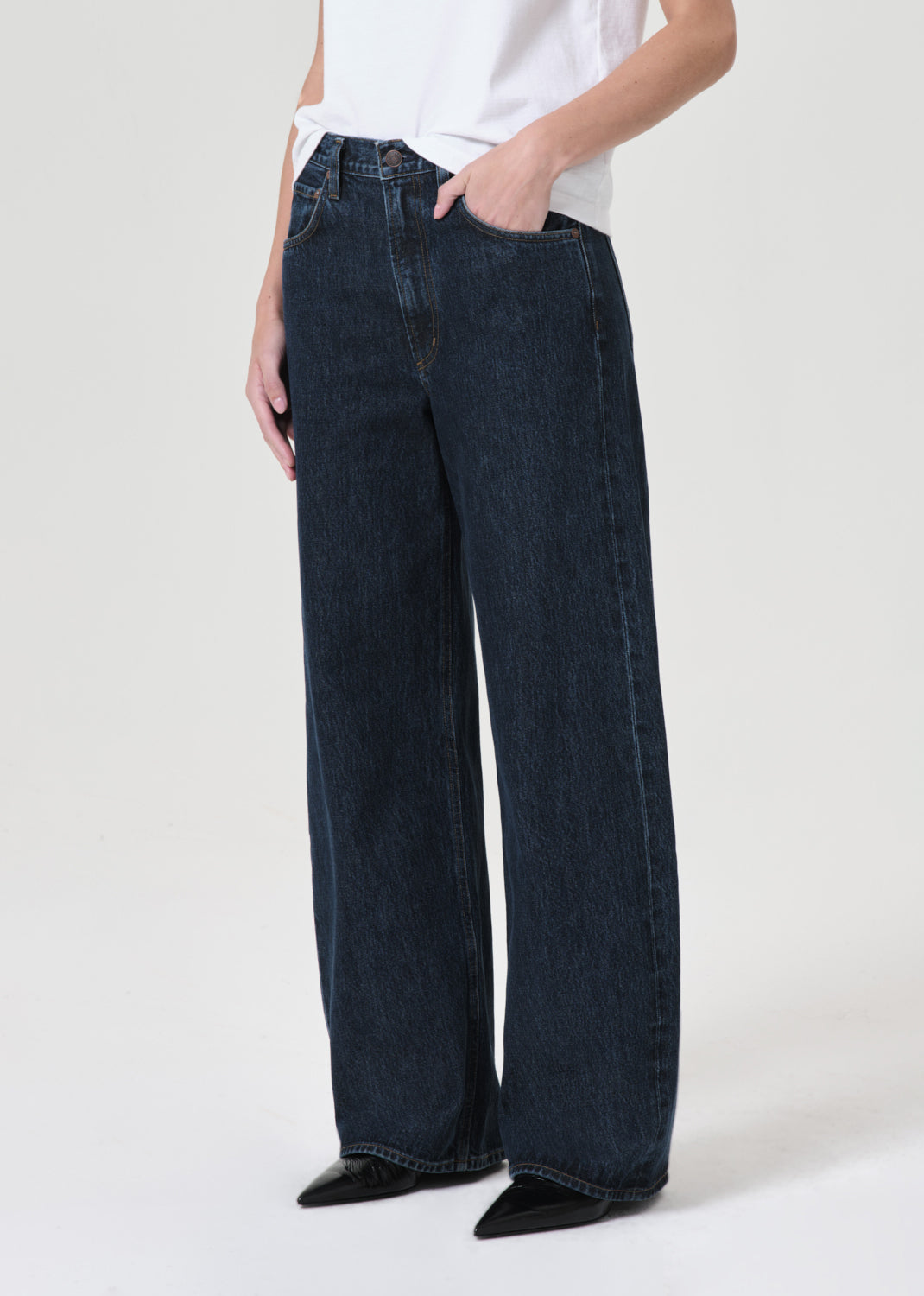 Low Curve Jean in Pendulum close up