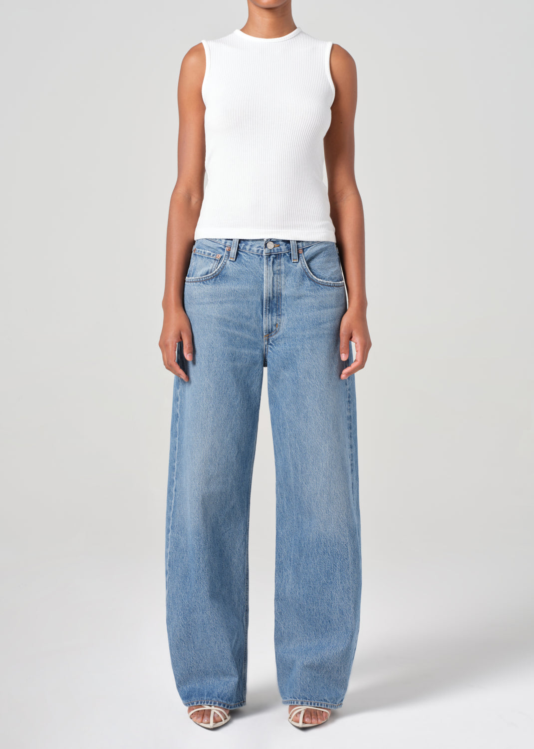 Low Curve Jean in Fairway front