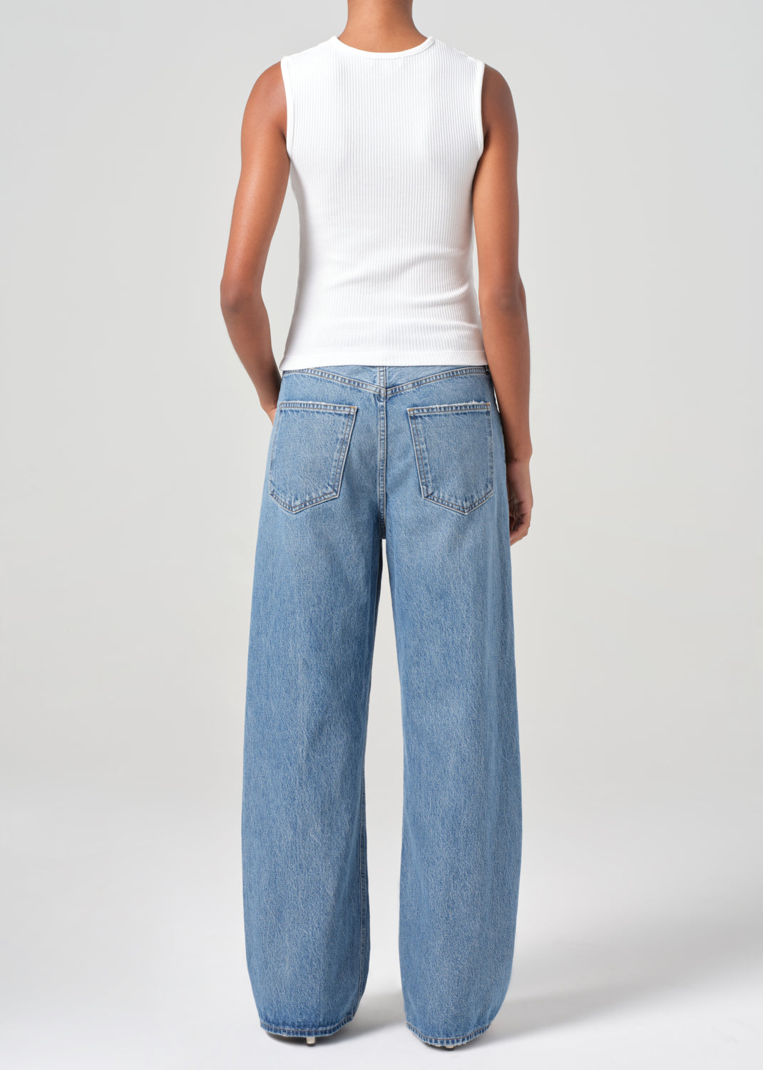 Low Curve Jean in Fairway back