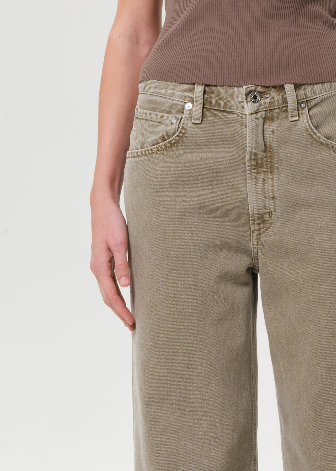 Low Curve Jean in Cholla close up