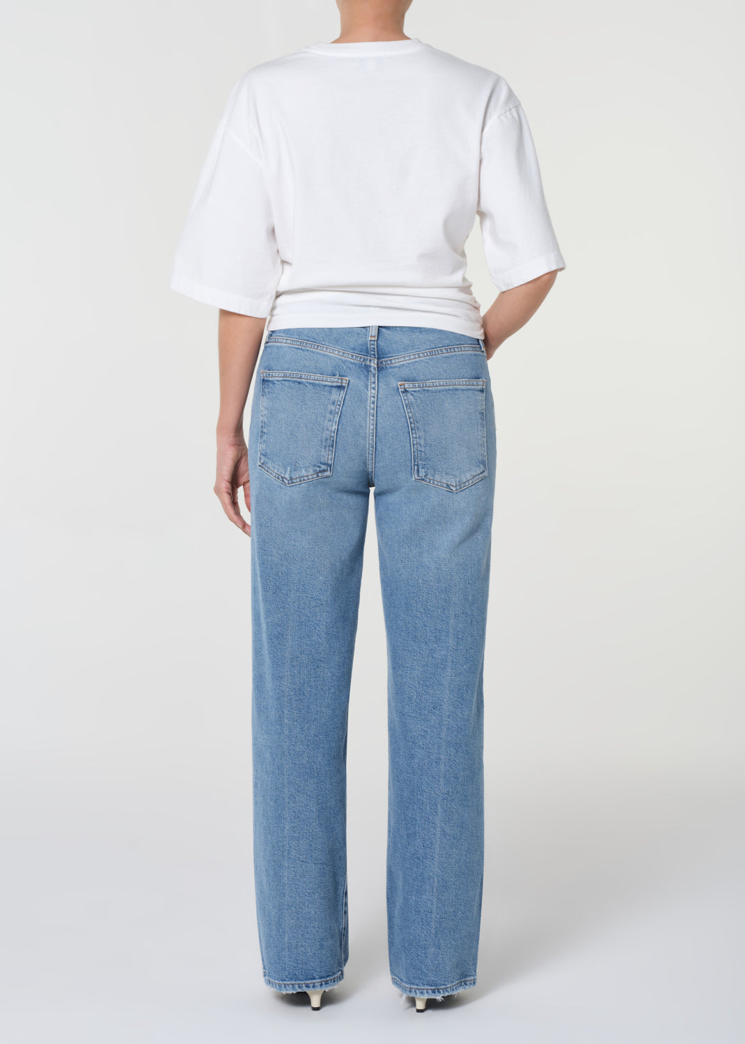 Harper 29" Petite Jean in Forum Back Full Body