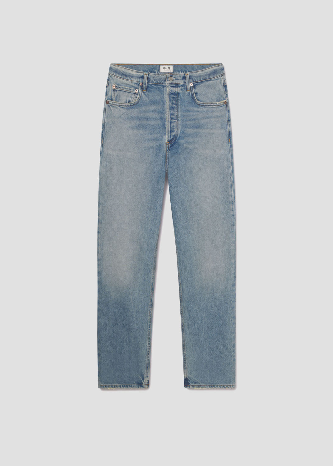 90'S Pinch Waist Crop in Ripple flat