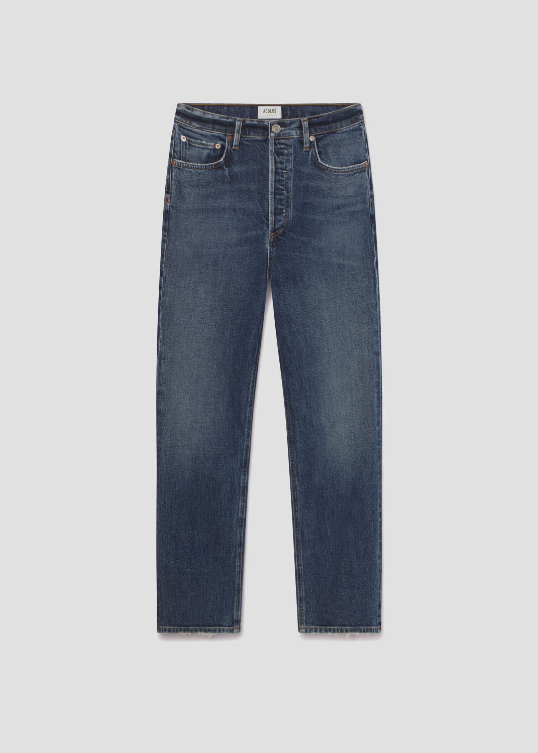 90's Pinch Waist Crop in Solace flat