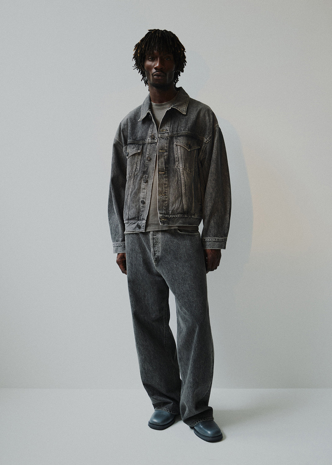 Stefano Jean Jacket in Fresh MODEL