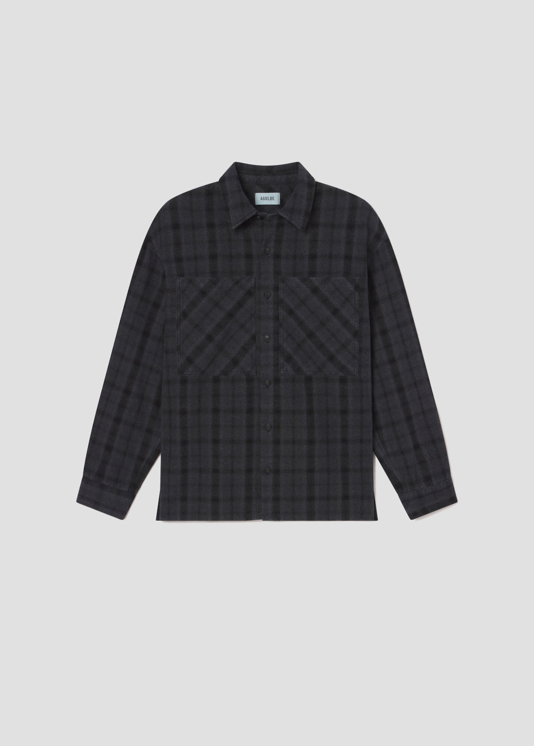 Brennan Shirt in Umbra Check/Mirage