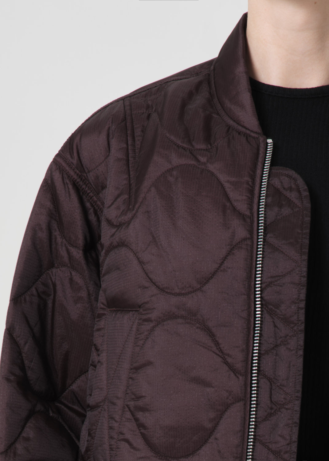 Ssc Iona Quilted Jacket in Infusion detail