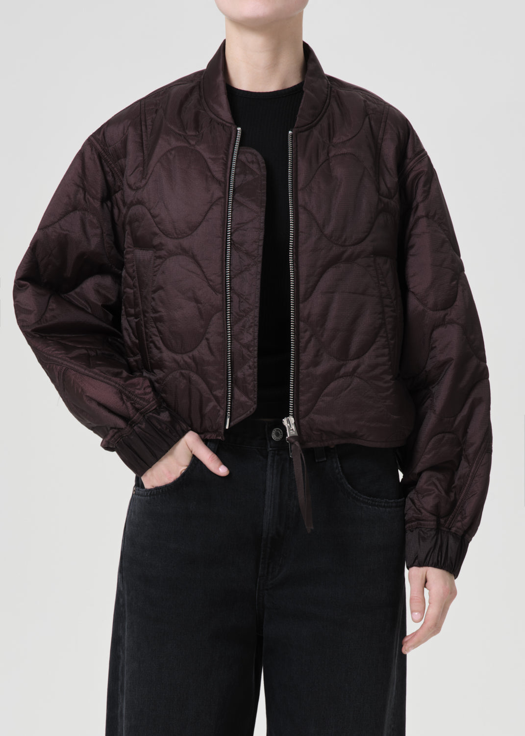 Iona Quilted Jacket in Infusion – AGOLDE