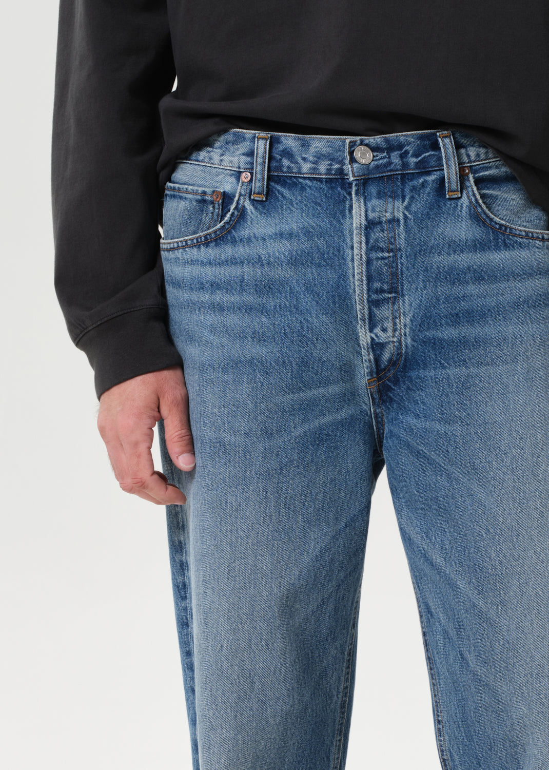 90s Jean in Friction Close Up