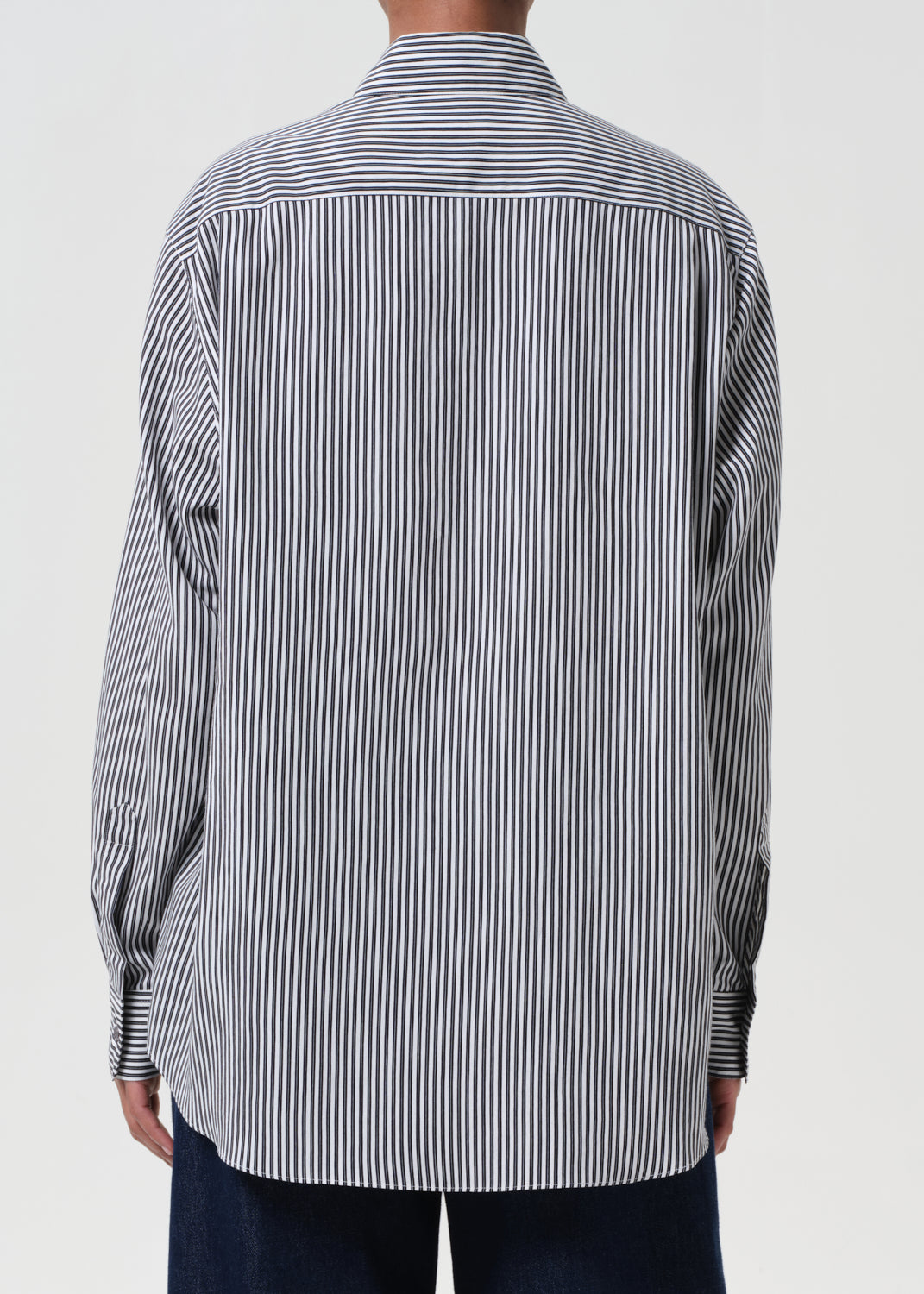Aris Shirt in Solene Stripe Back