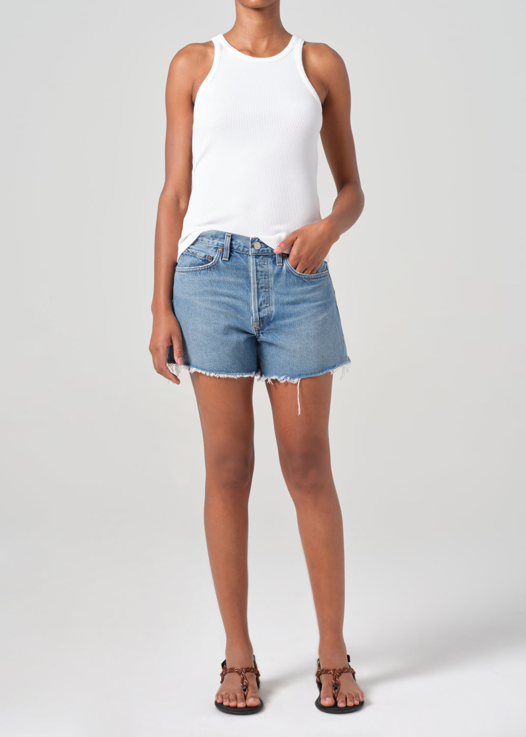 Parker Long Short in Fairway front