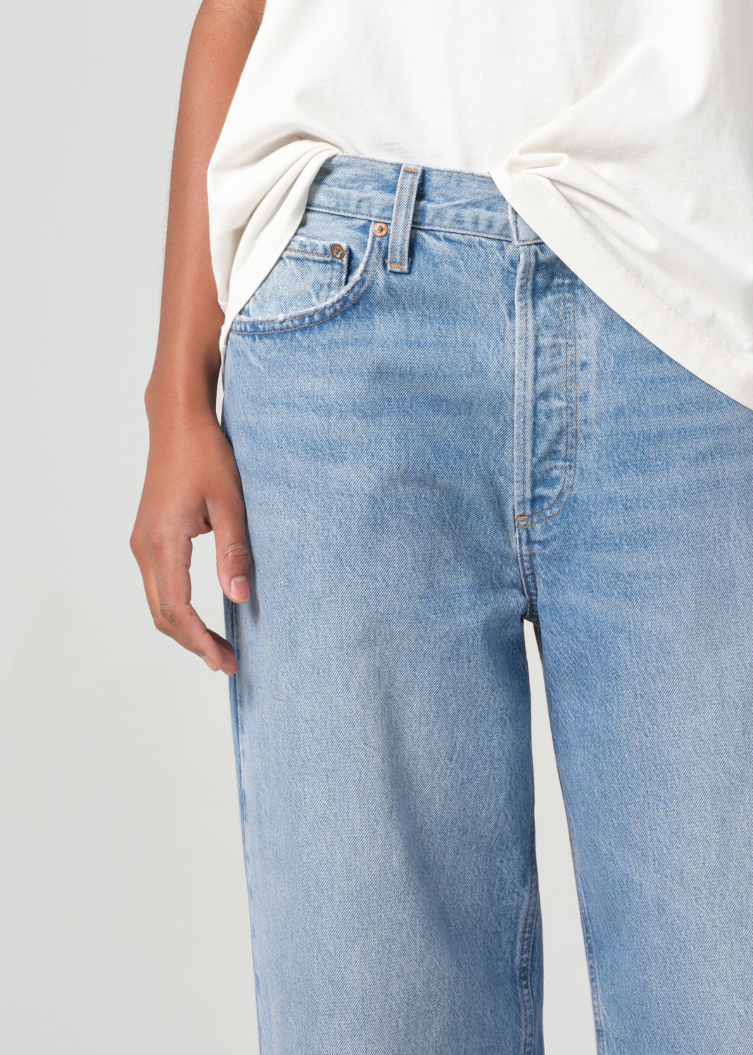 Low Slung Baggy 30.5" in Libertine Close Up
