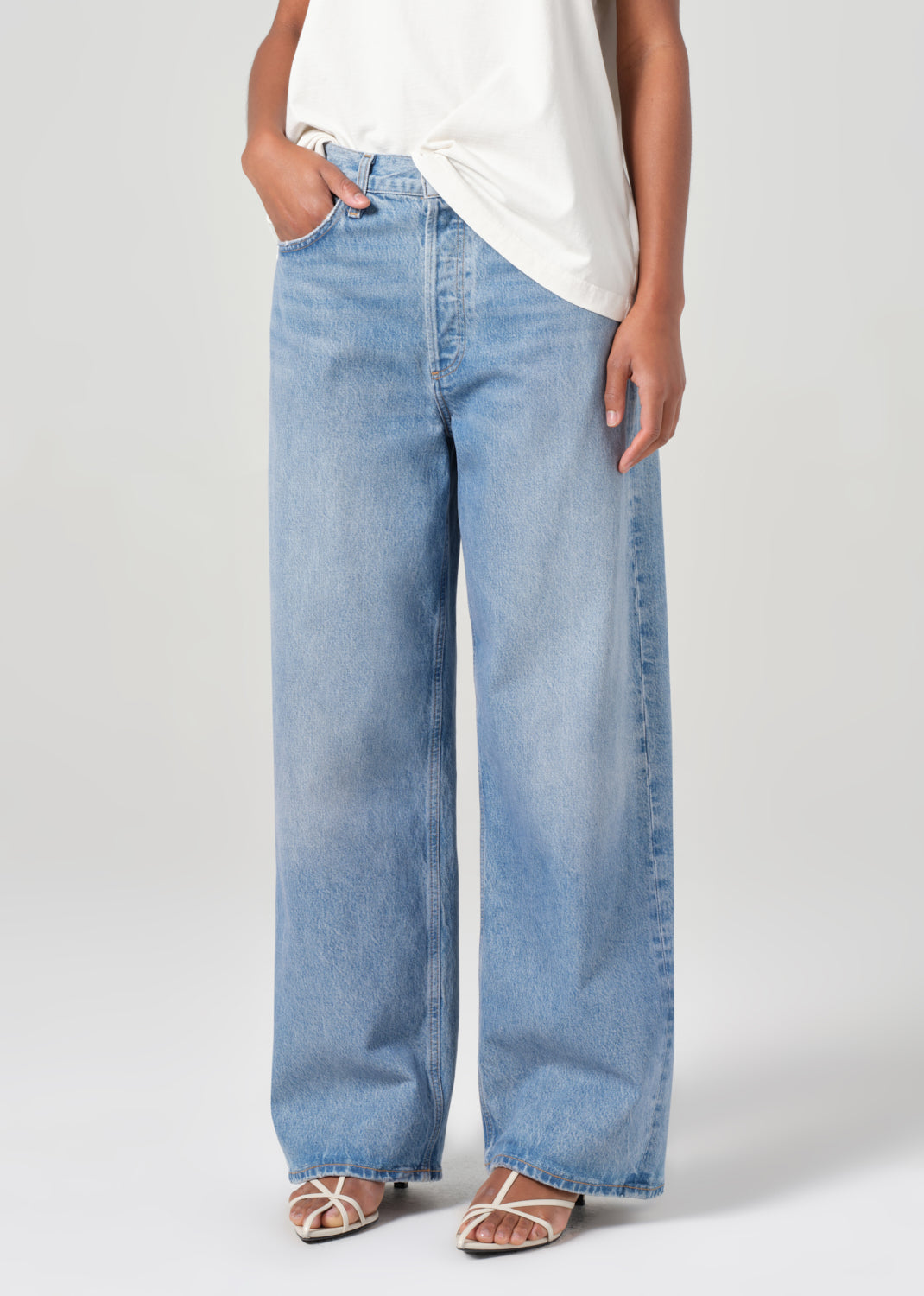 Low Slung Baggy 30.5" in Libertine Close Up