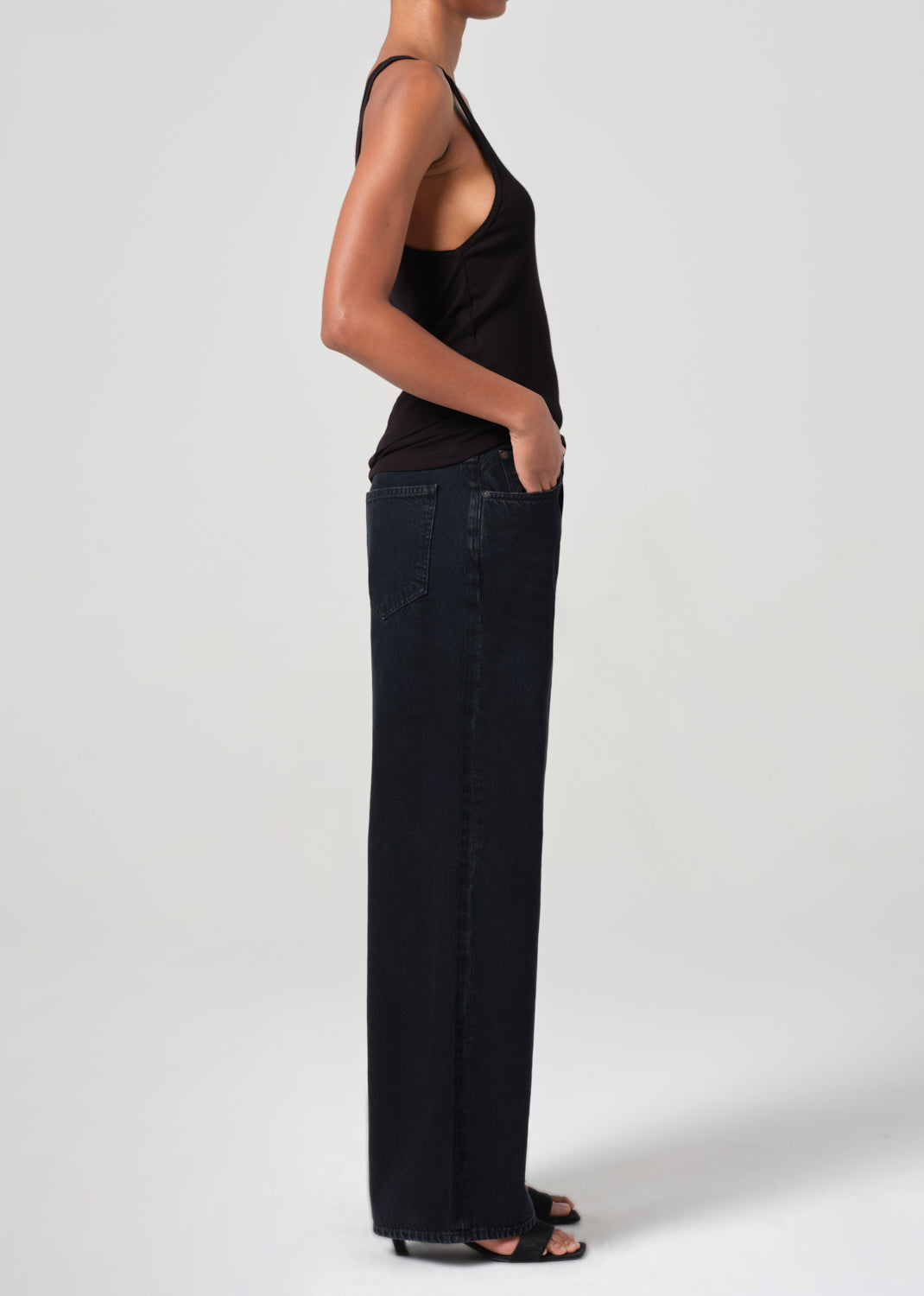 Low Slung Baggy 30.5" in Crushed Side