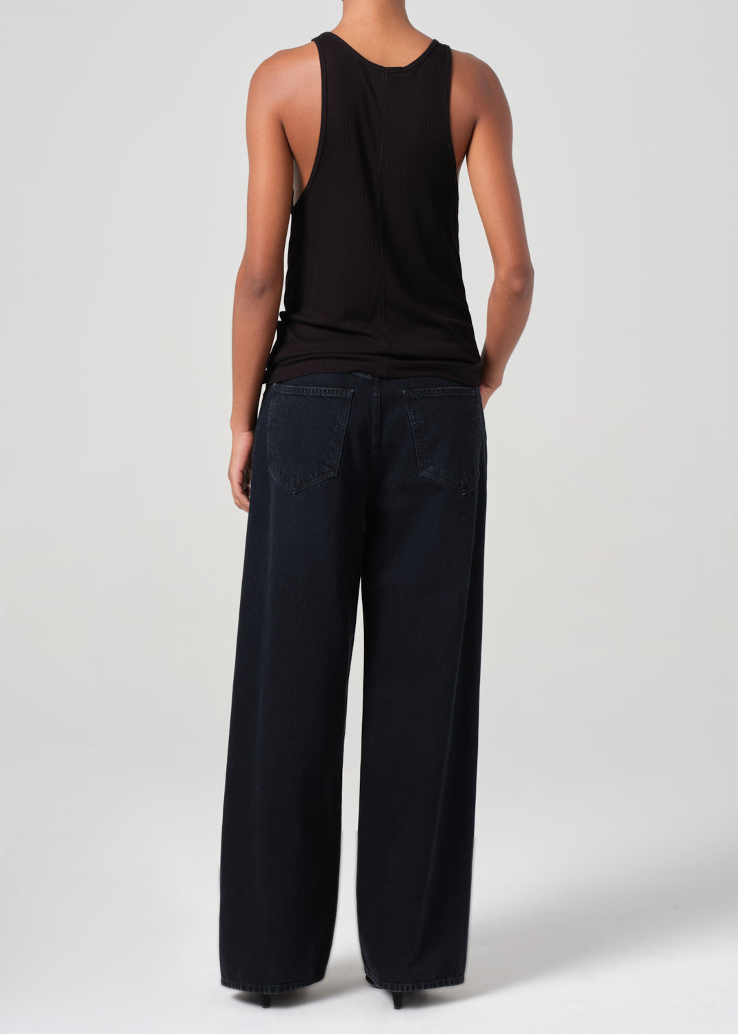 Low Slung Baggy 30.5" in Crushed Back
