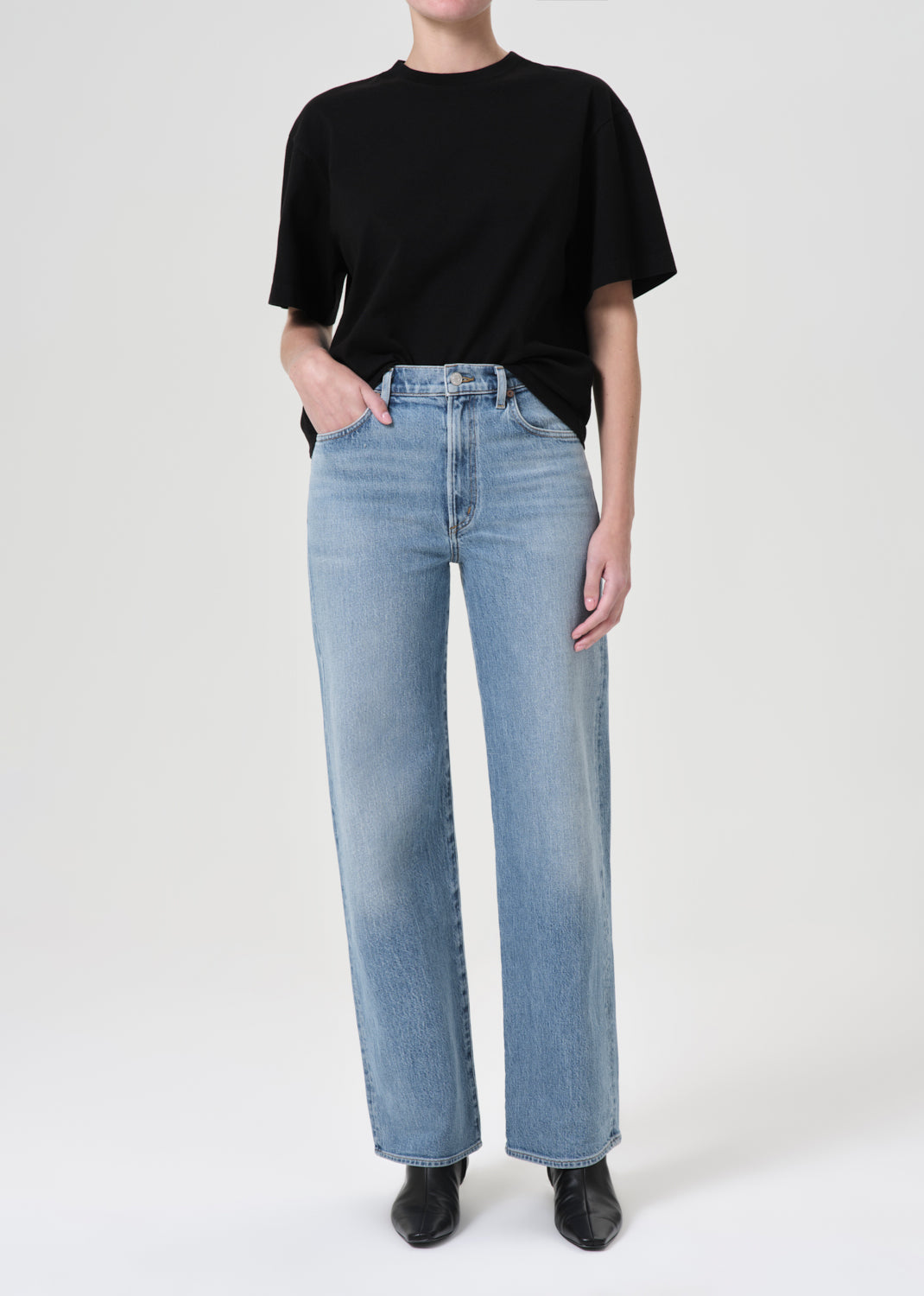 Harper Straight Jean (Stretch) in Flash – AGOLDE