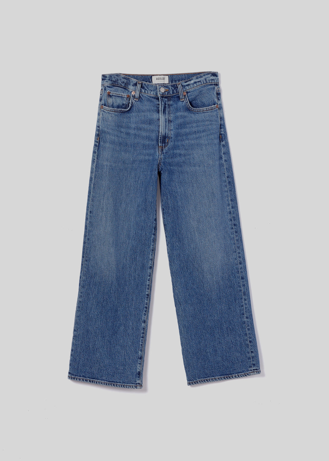 Harper Crop Jean in Moor flat