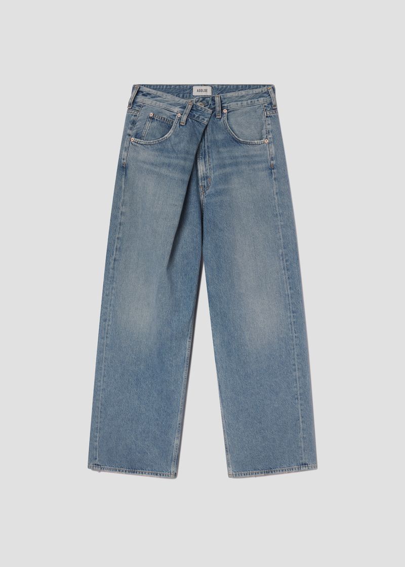 Vana Fold Jean in Mantra flat