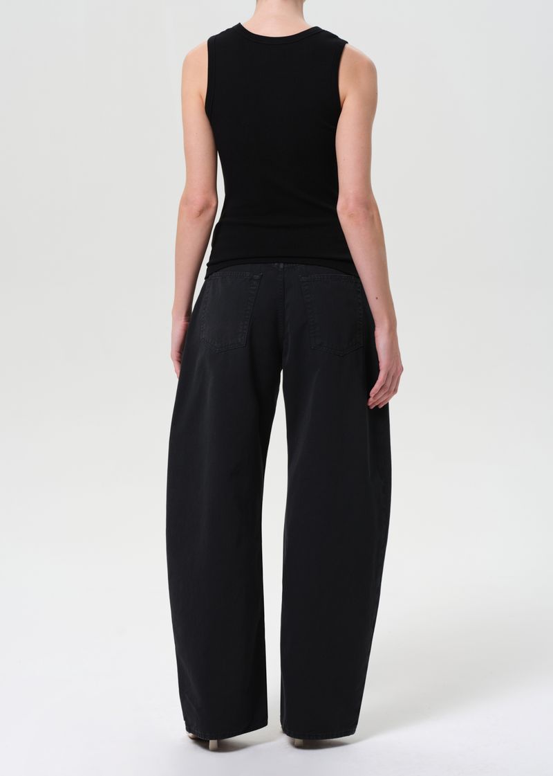 Sefton Pant in Washed Black back