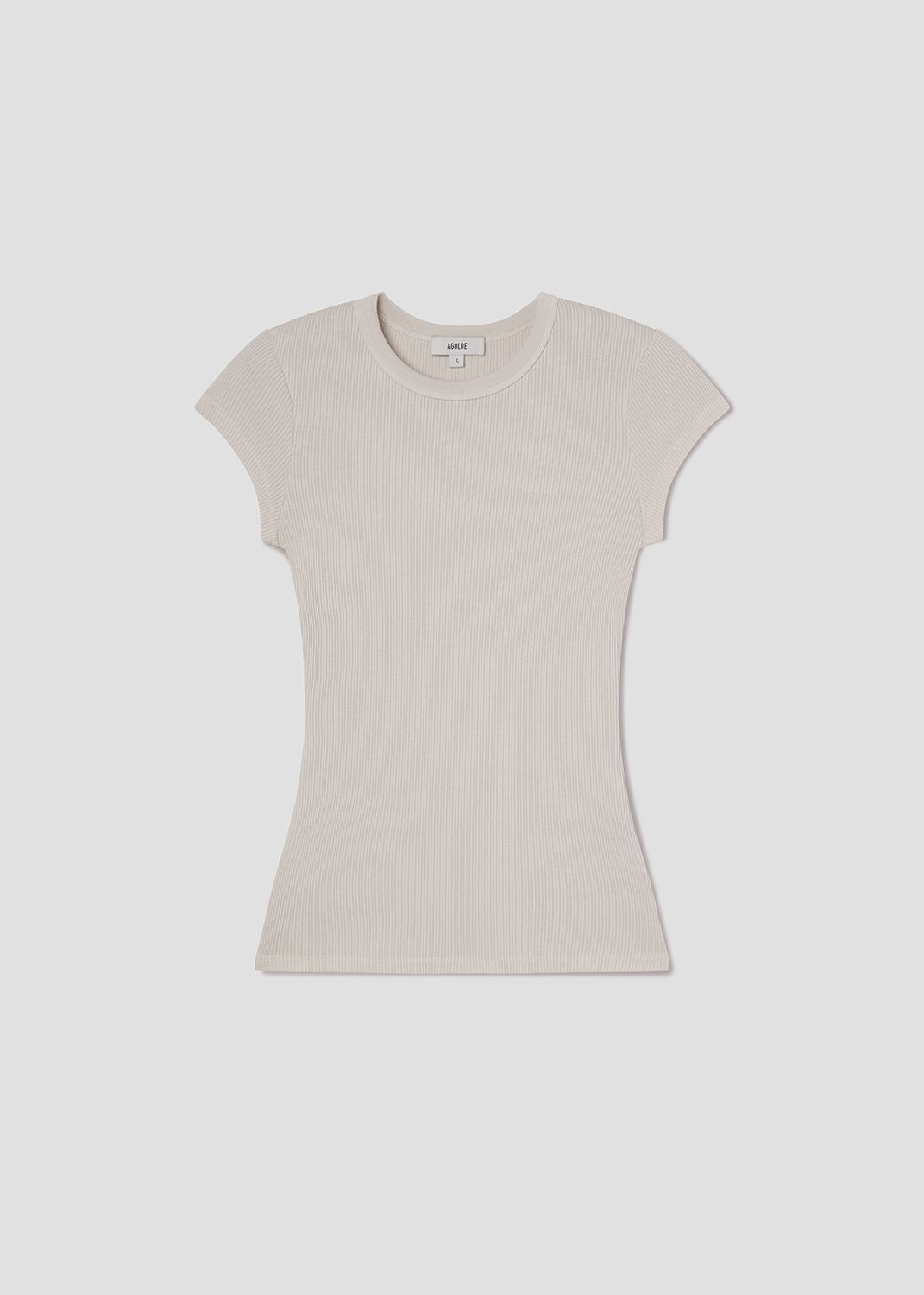 Edison Tee in Bone Flat