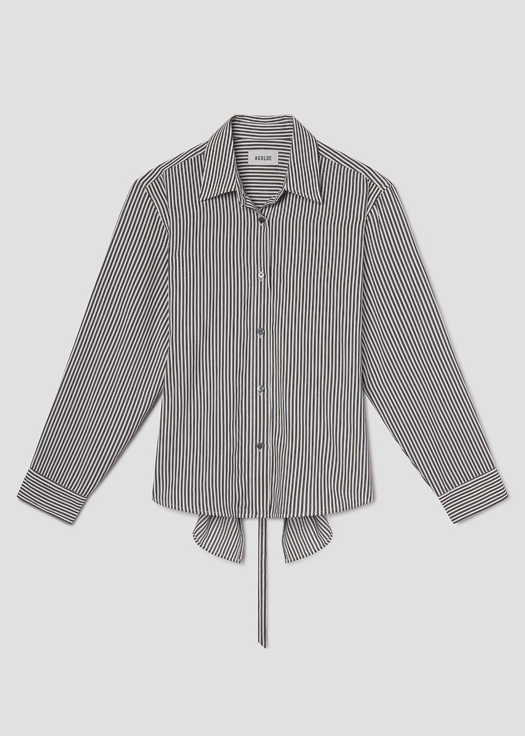 Cinch Shirt in Webb Stripe Flat Front
