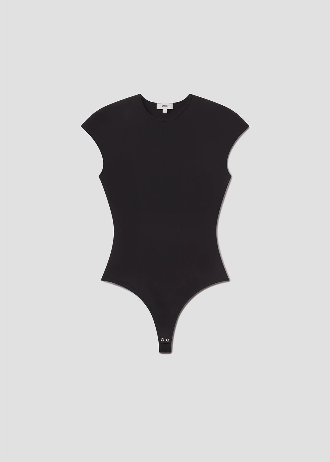 Agata Bodysuit in Black Flat
