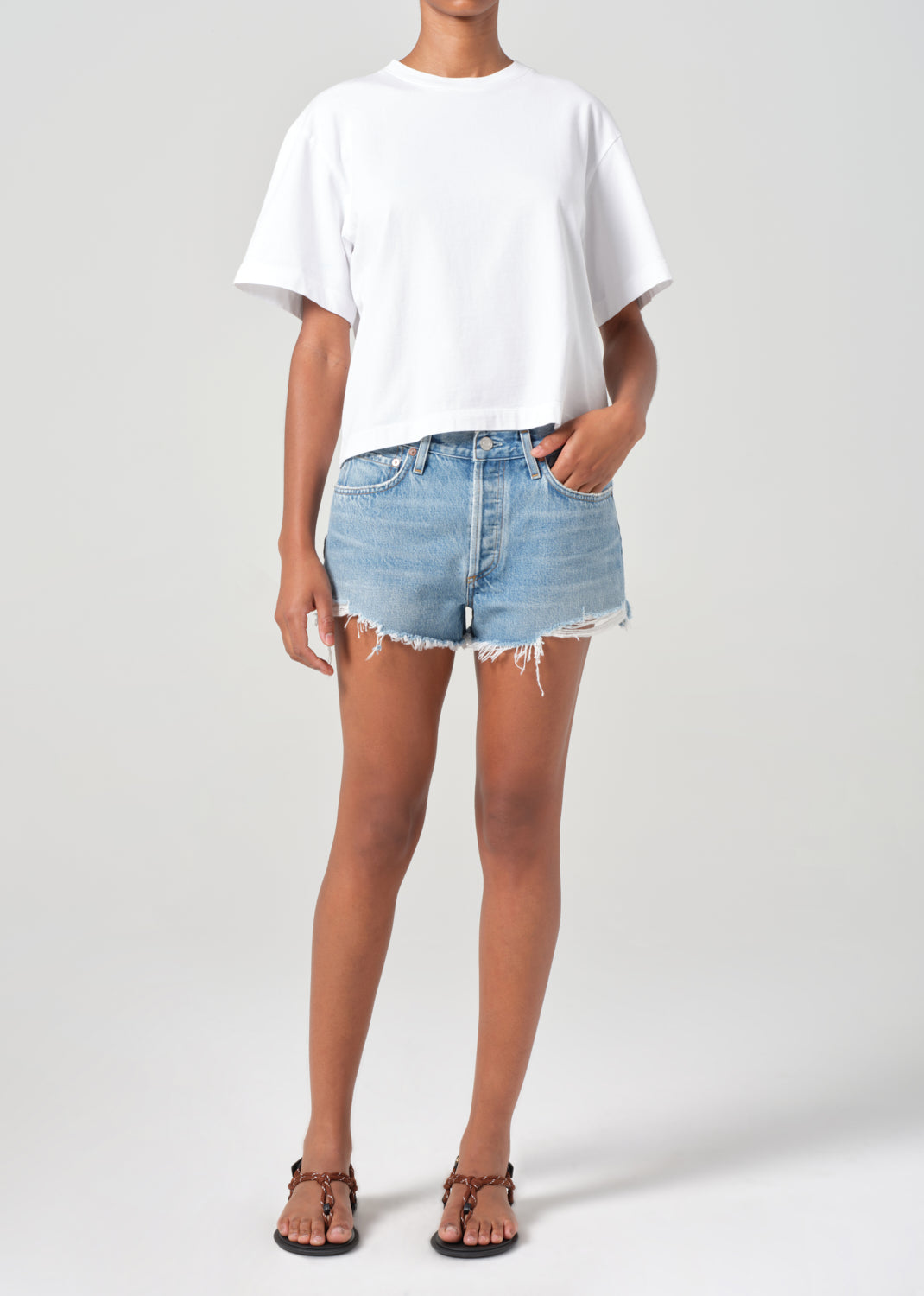 Parker Vintage Cut Off Short Animate