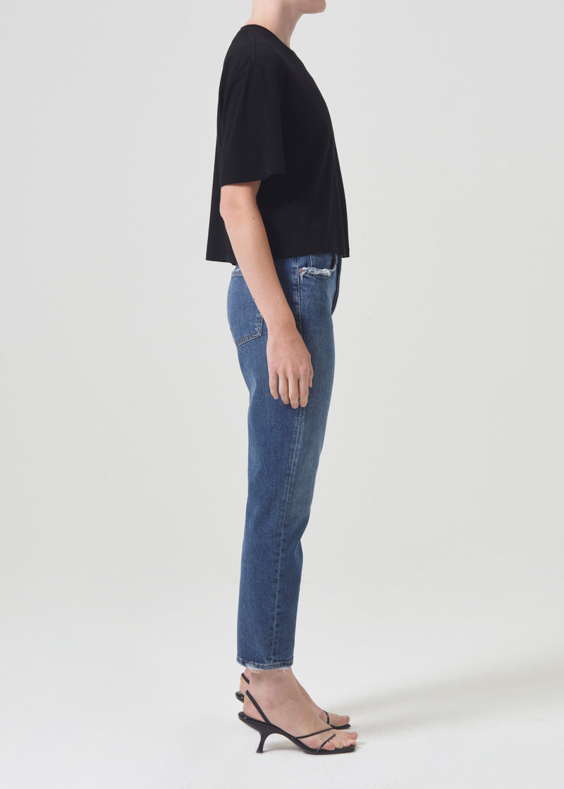 Riley High Rise Straight Crop (Stretch) in Pose – AGOLDE