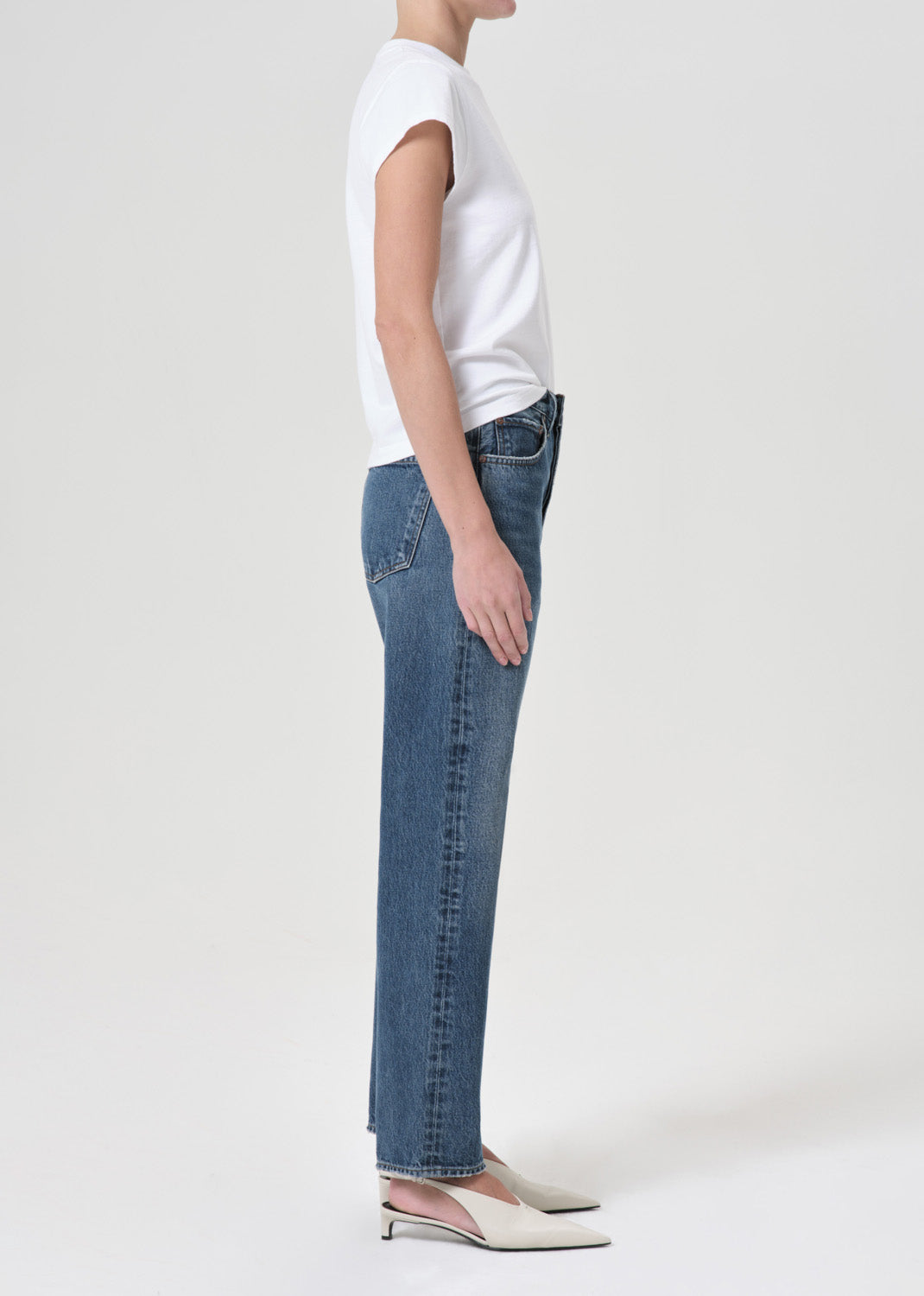 90S Jean Mid Rise Loose Fit in Essence side 