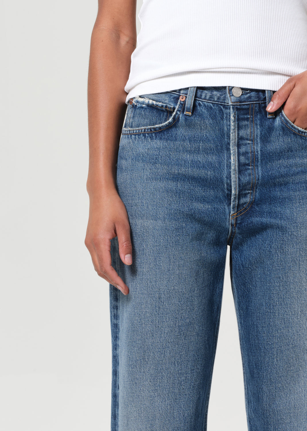 90s Jean in Bounty Close Up