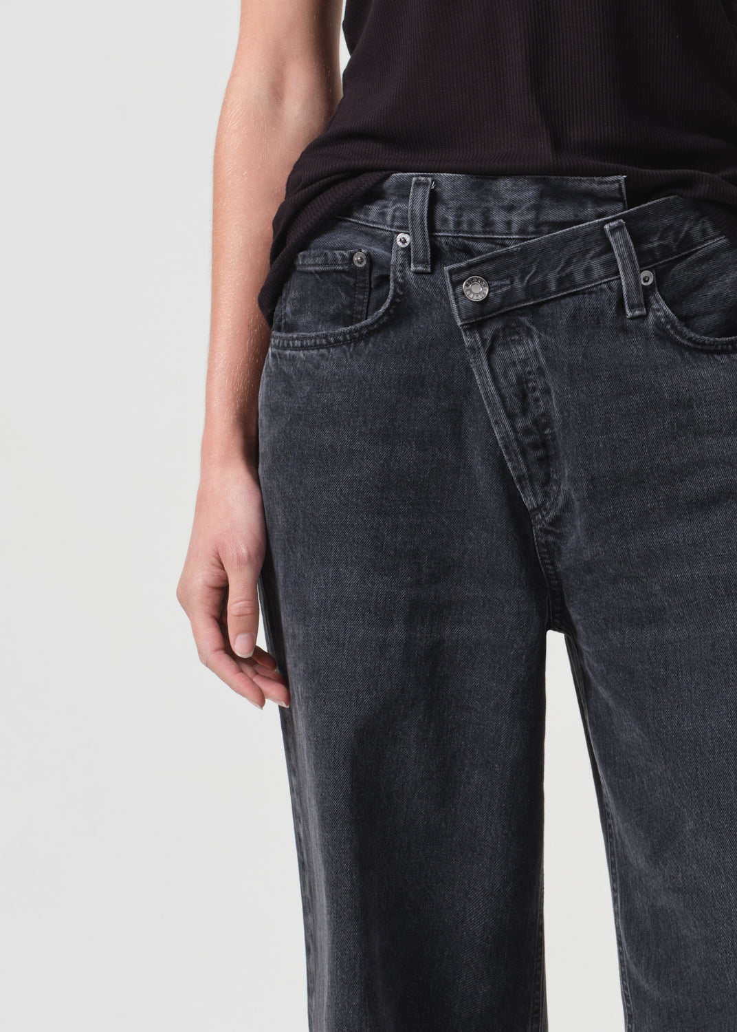 Criss Cross Upsized Jean in Shambles – AGOLDE