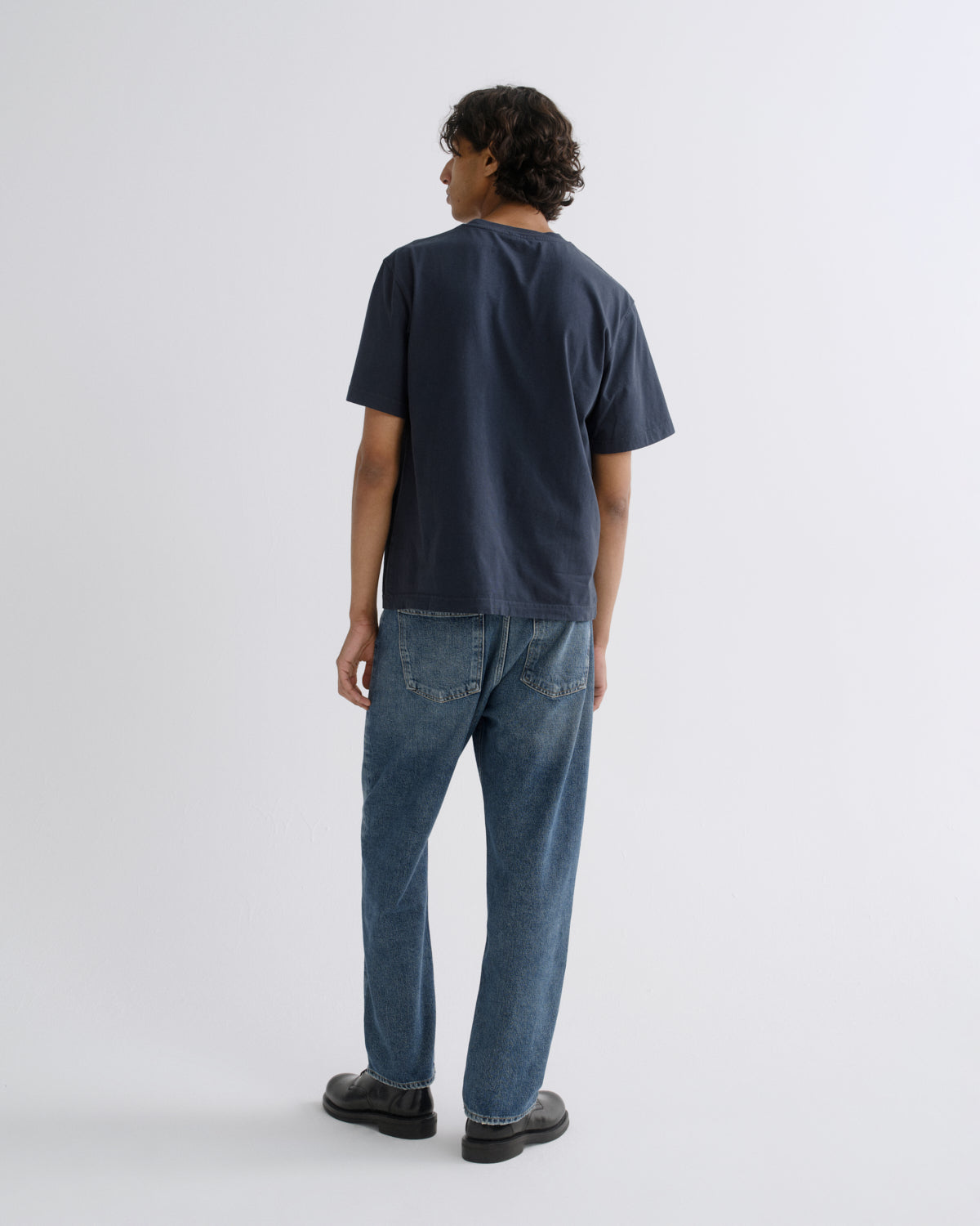 Asha Mock Neck Tee in Lyon