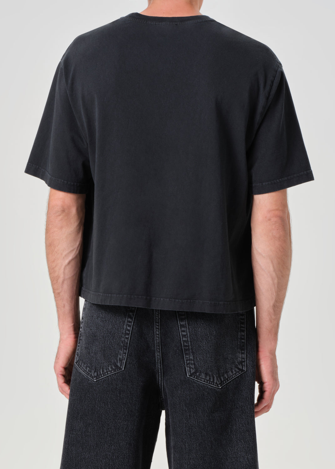 Marr Tee in Washed Black