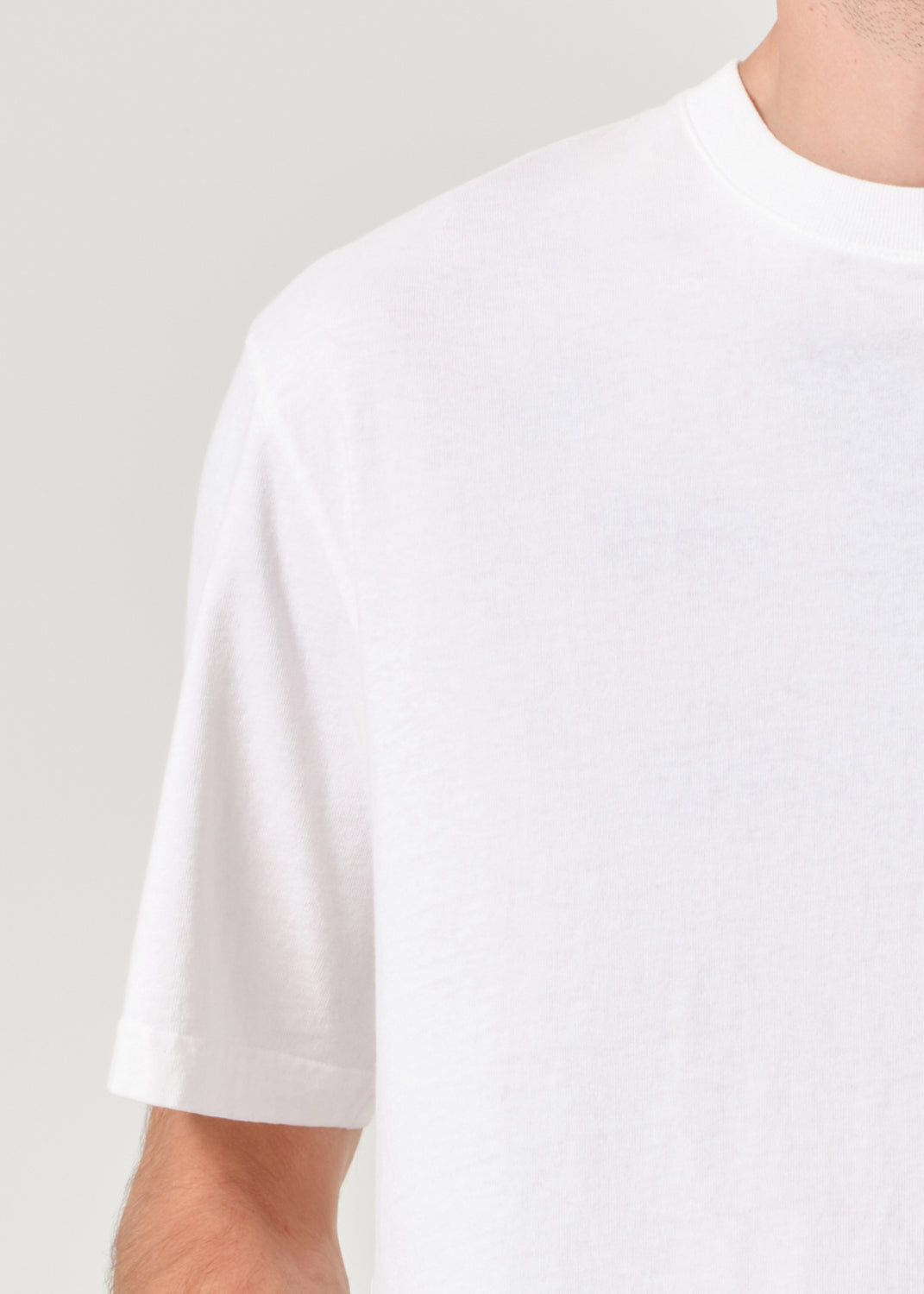 Marr Tee in White Out