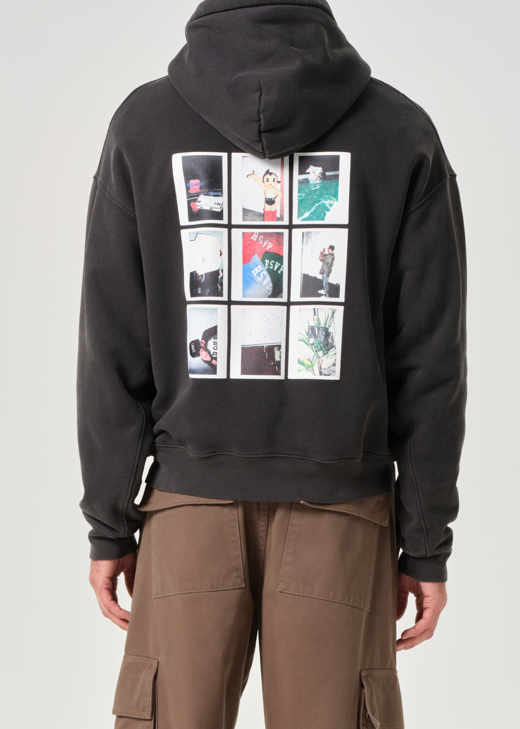 AGOLDE / RSVP Polaroid Hoodie in Marker