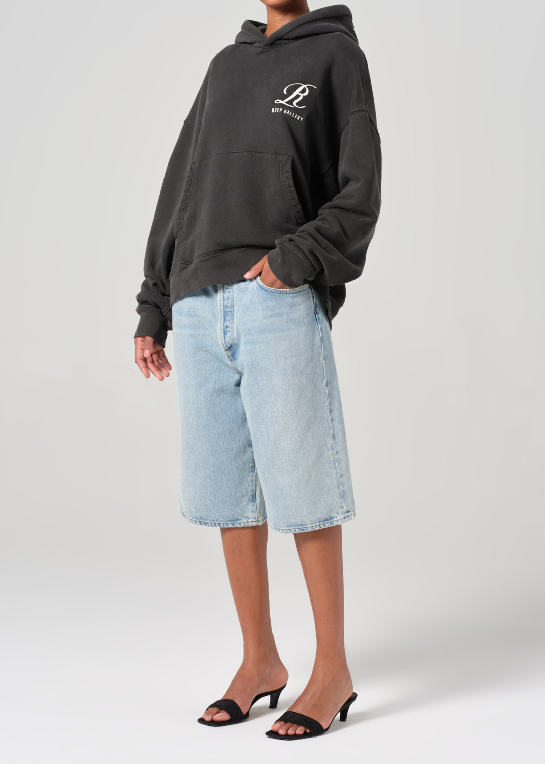 AGOLDE / RSVP Polaroid Hoodie in Marker