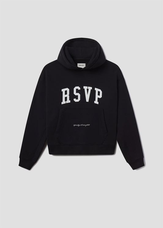 AGOLDE / RSVP Arch Logo Hoodie in Marker / Chalk