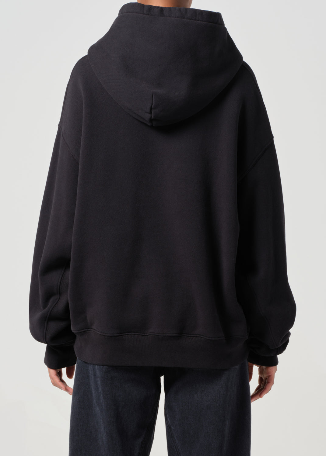 AGOLDE / RSVP Arch Logo Hoodie in Marker / Chalk