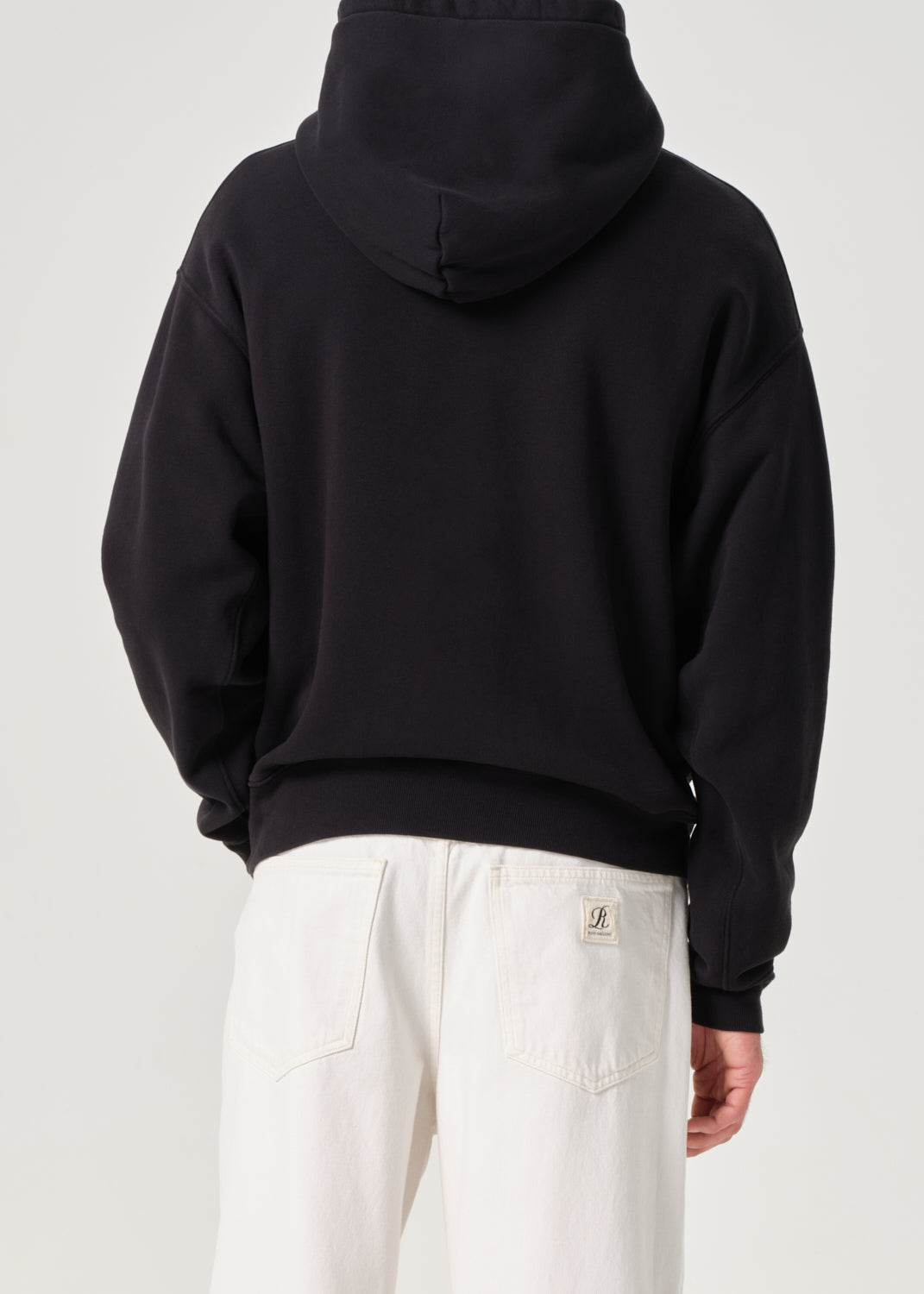 AGOLDE / RSVP Arch Logo Hoodie in Marker / Chalk