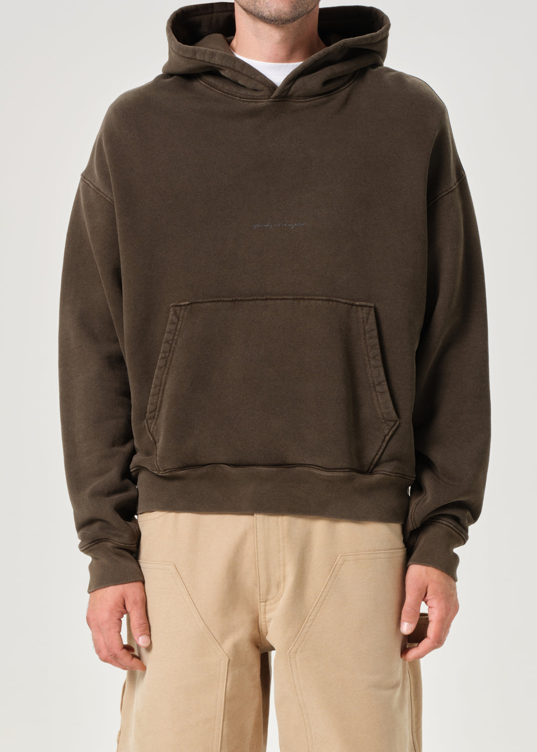 AGOLDE / RSVP Easton Hoodie in Olive / Black