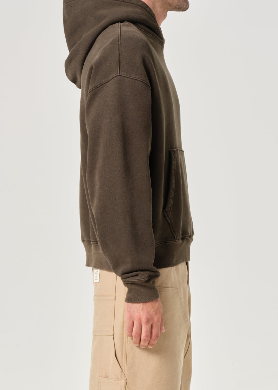 AGOLDE / RSVP Easton Hoodie in Olive / Black