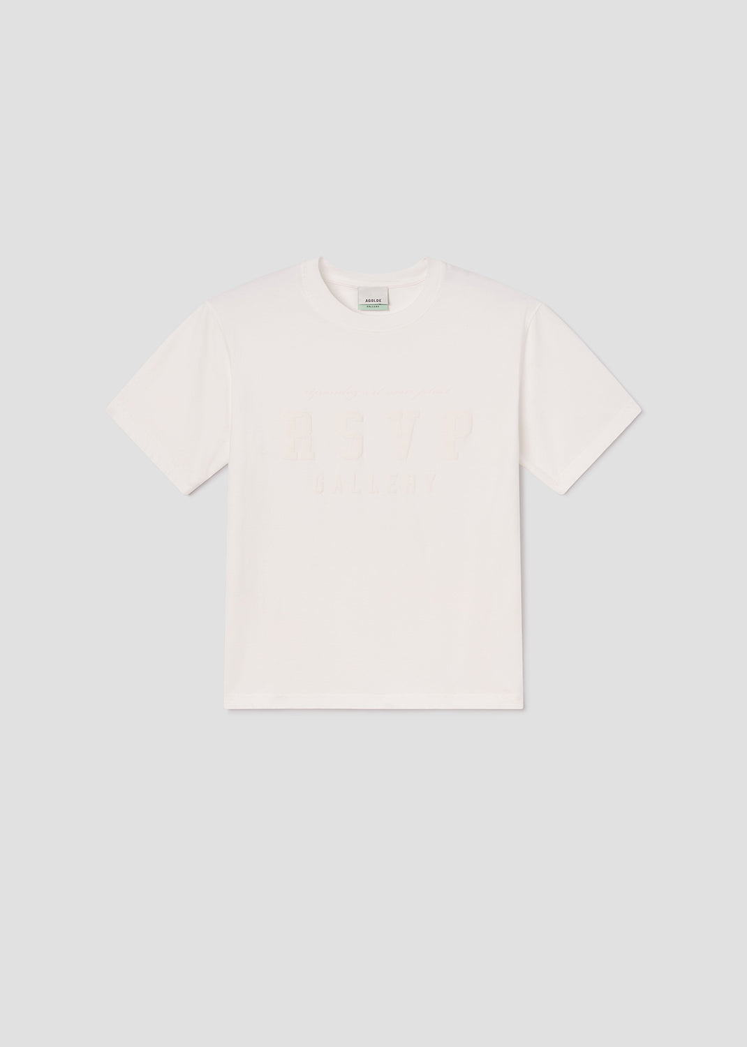 a gold e Agolde / Rsvp Short Sleeve Mock Neck Gallery