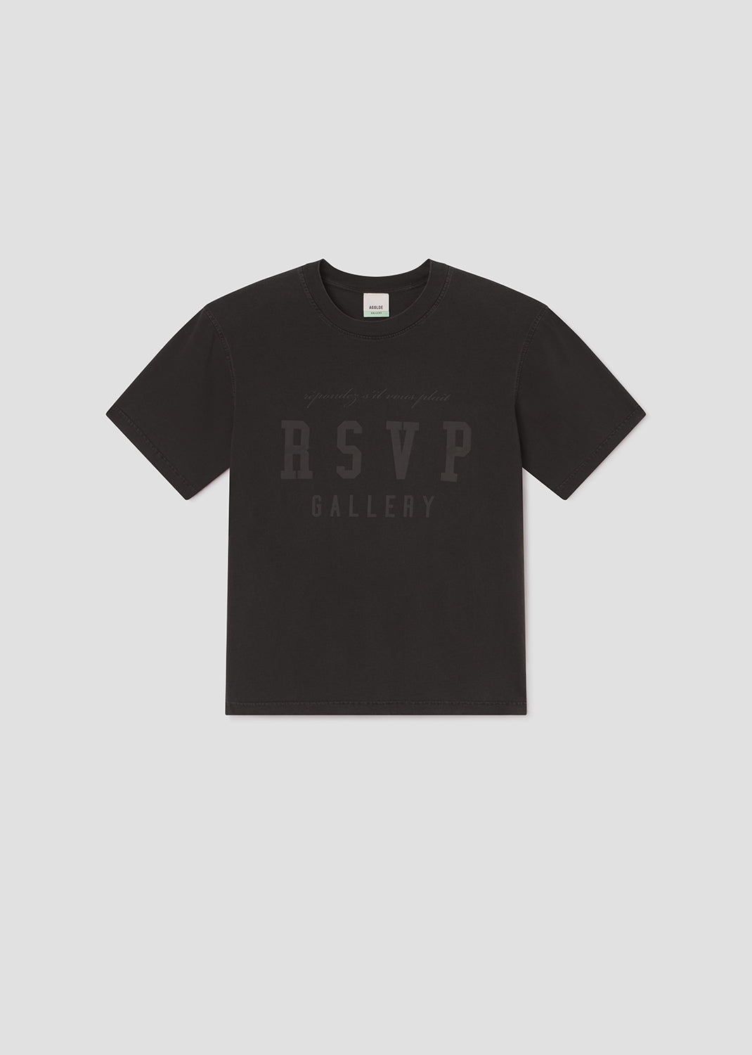 a gold e Agolde / Rsvp Short Sleeve Mock Neck Gallery